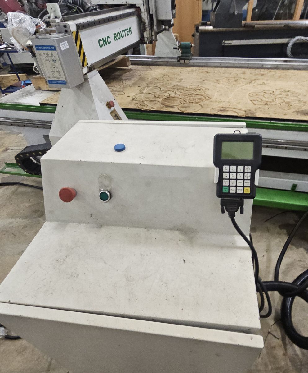 CNC-router RC1530S 2017 inkl. rundbord og vakuumpumpe RocTech