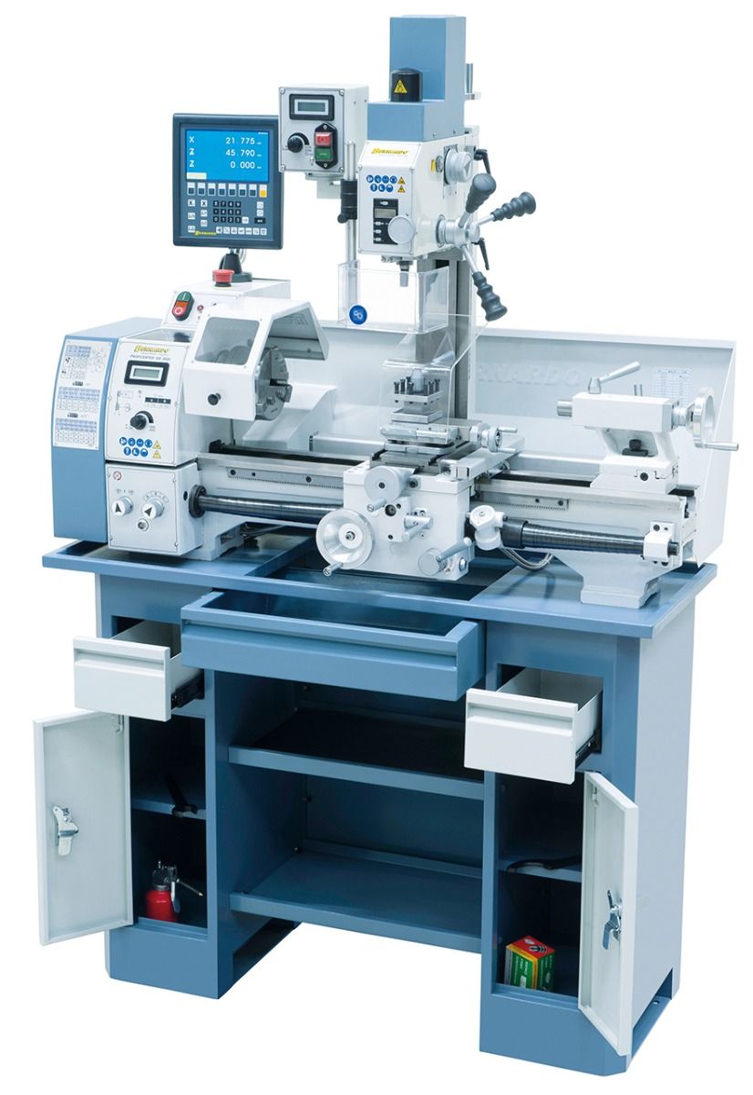 Proficenter 550 WQV / 230 V incl. 2-axis digital readout ES-12 V